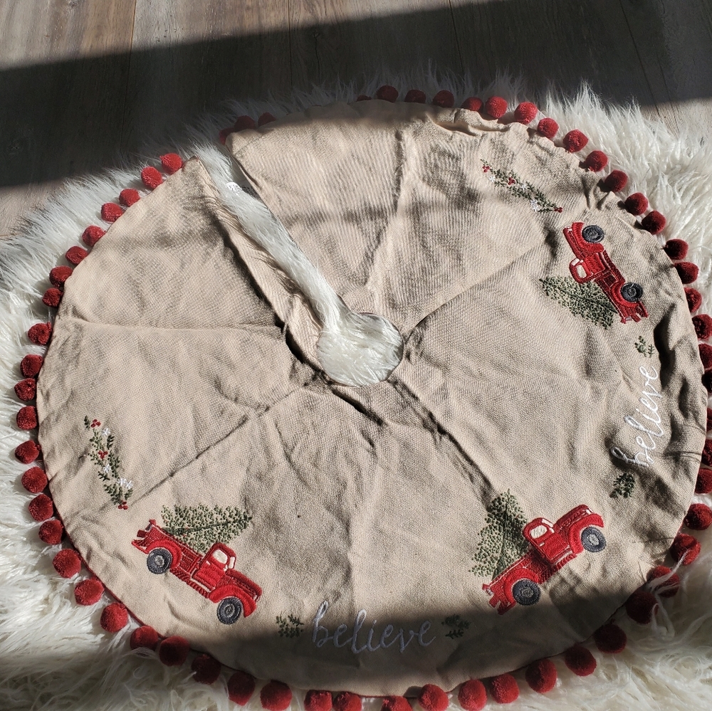 Reversible tree skirt - Picture 2 of 3